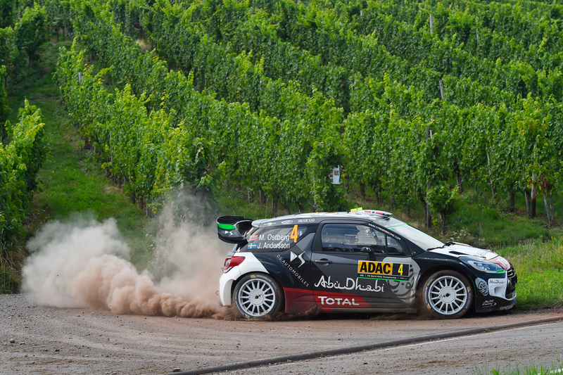 Illustration for article titled WRC Driver Out Of Rally After Hitting A Truck
